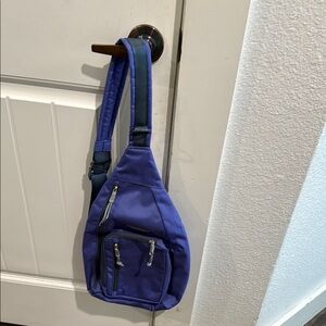 Blue Sling Bag